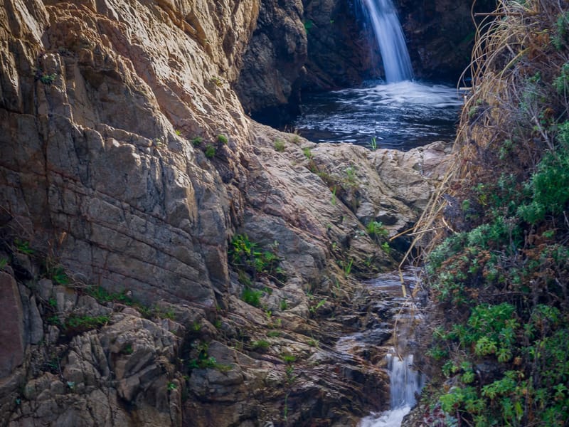 Soberanes Canyon Trail waterfall