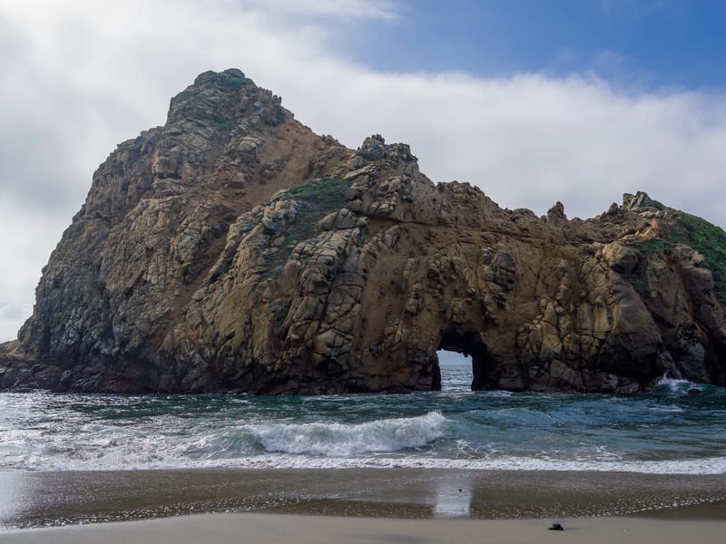 Pfeiffer Beach - Keyhole Arch