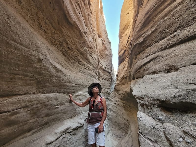 Calcite Mine Slot Canyon