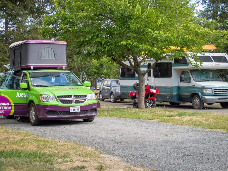 Home Sweet RV at Petaluma KOA