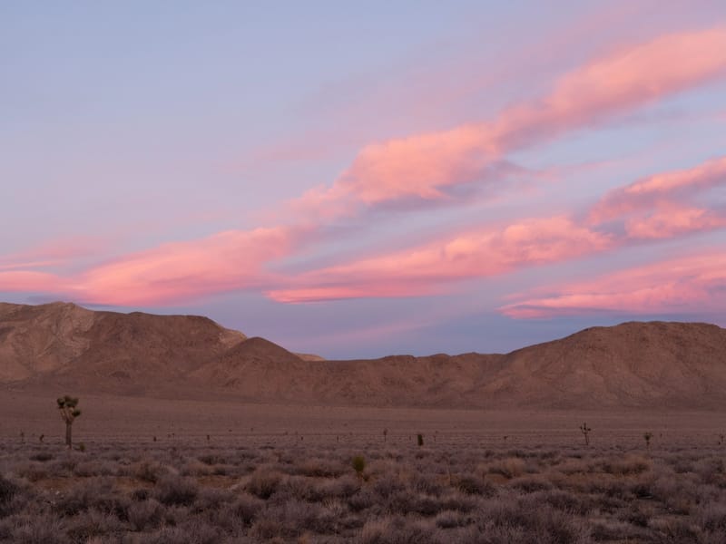 Sunrise in Hidden Valley