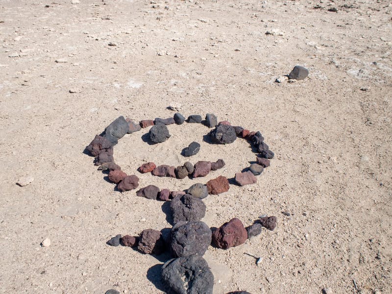 Saline Valley rock art