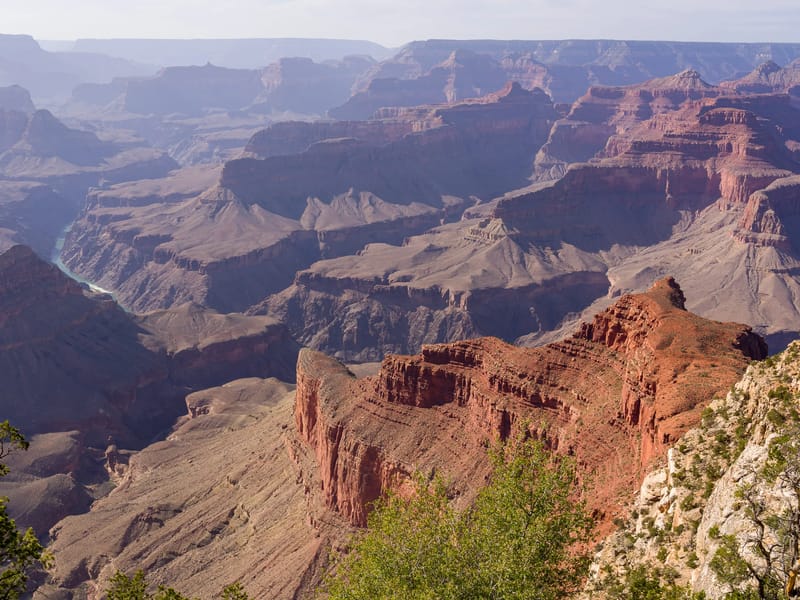 Along the hike from Hermit's Rest