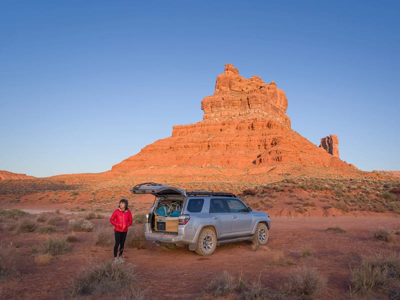 Getting ready to settle down for the night