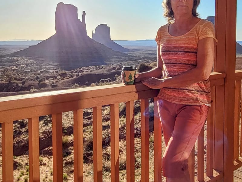 Back at our cozy cabin