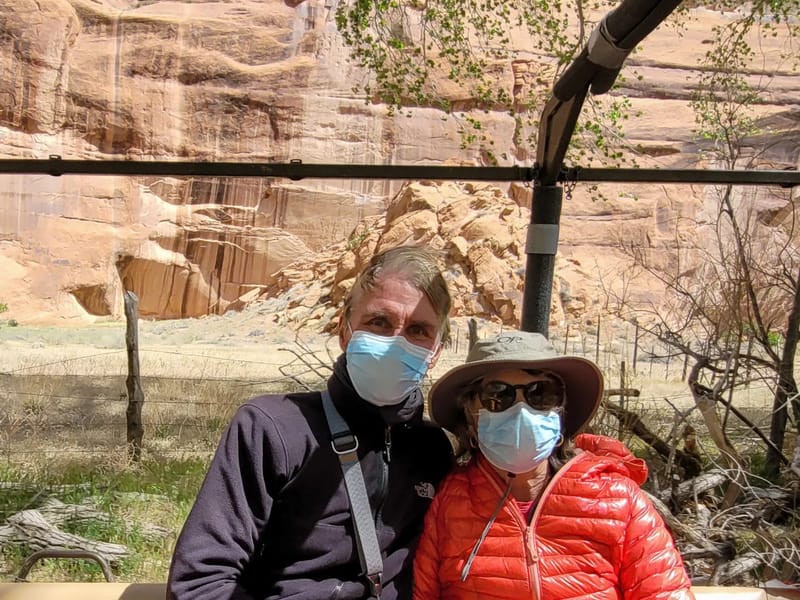 No mask, no jeep ride