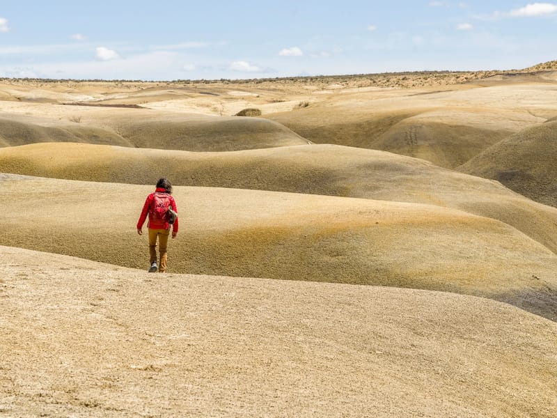Badlands on the way to King of Wings