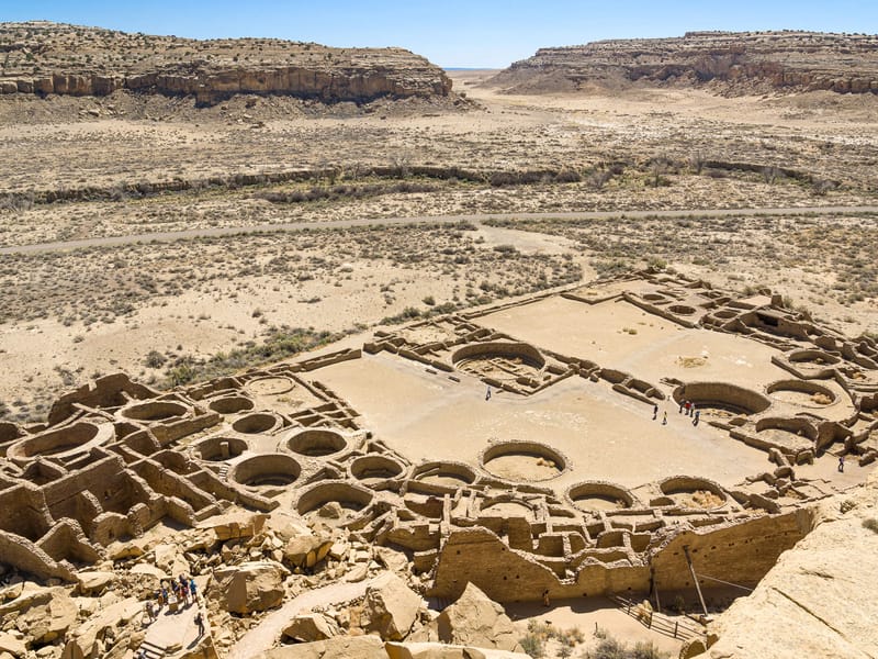 Another look at Pueblo Bonito from above