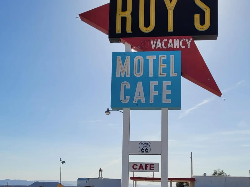The famous Roy's Cafe