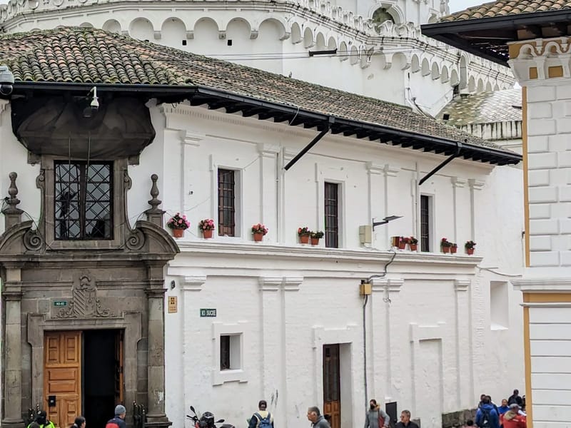 Exterior of Iglesia de la Compania de Jesus
